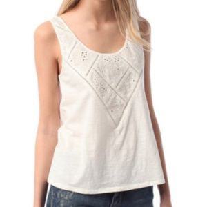 Urban Outfitters Staring At Stars Eyelet Tank